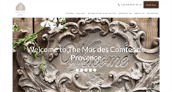 Desktop Screenshot of mas-provence.com